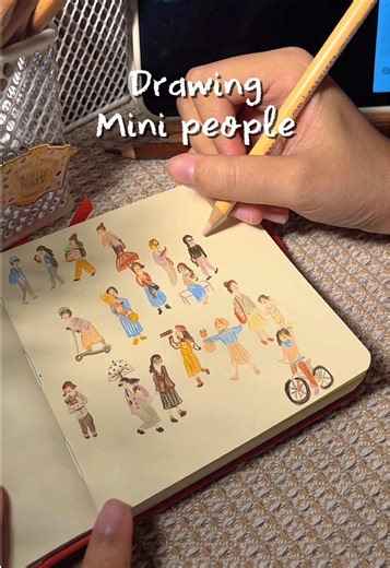 Practice Drawing Mini People with Elaine Lee