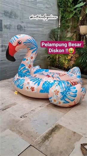 Large Floral Flamingo float #discount #cheap #float #floaties #intext #intexpool