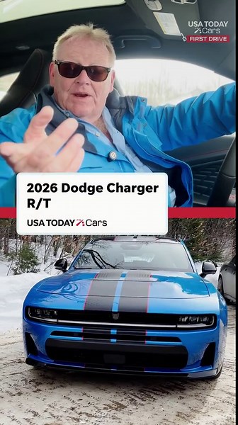The 2026 Dodge Charger R/T is a modern muscle car