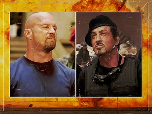 The moment Steve Austin broke Sylvester Stallone's neck