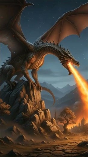 A Dragon firing fire 🔥 | Animation | ArtifixVision | #6