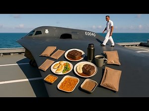 How B-2 Bomber Pilots Get FOOD During 30-Hour Missions