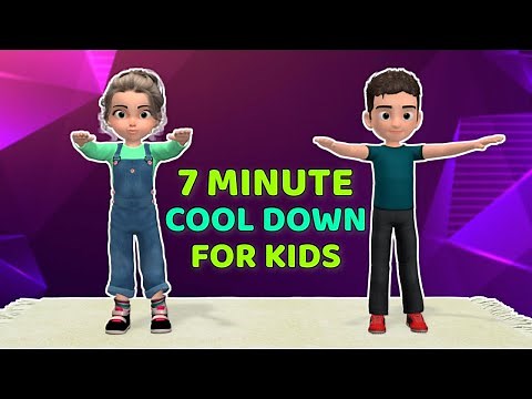 7 MINUTE COOL DOWN EXERCISES FOR KIDS: AFTER SCHOOL ACTIVITY