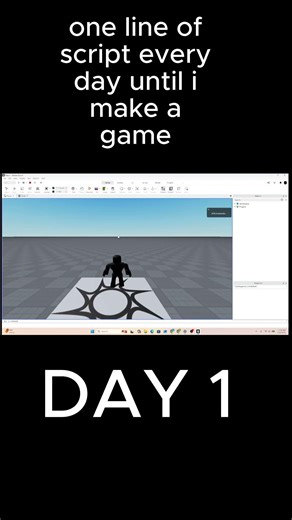 Day one of coding 1 line every day till Im famous