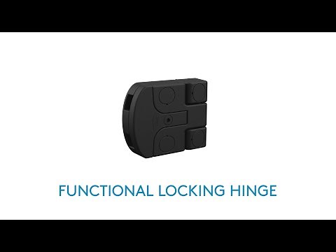 Functional Locking Hinge | Mesan Access Solutions