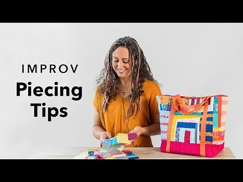 3 Improv Piecing Tips with Christina Cameli | Scrap Quilting for Beginners