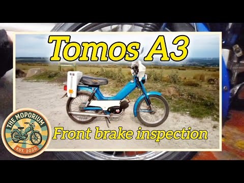 Tomos A3 with screeching brakes! 😳