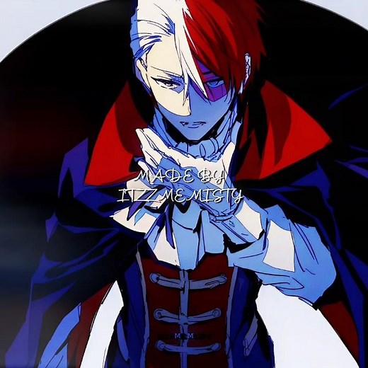 Shoto Todoroki : Vampire Edition #myheroacademia #mha #animeedits #animeboys #shoto #todoroki #anime