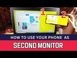 How to Use your Phone as a Second Monitor