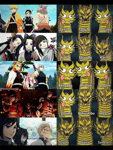 KNY Characters Mindsets 😂 | Tanjiro | Demon Slayer Edit #tanjiro #muzan #demonslayer #shorts #fyp