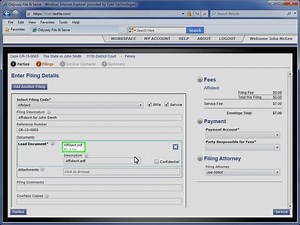 How to File Into a Case Video | eFile.TXCourts.Gov
