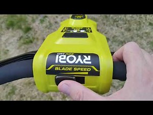 Ryobi 40V brushless edger kit