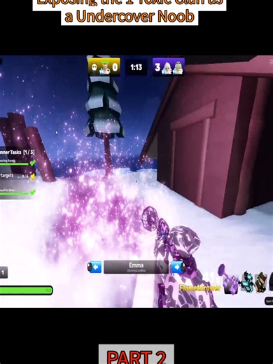Exposing the 1 Toxic Clan as a Undercover Noob - PART 2
