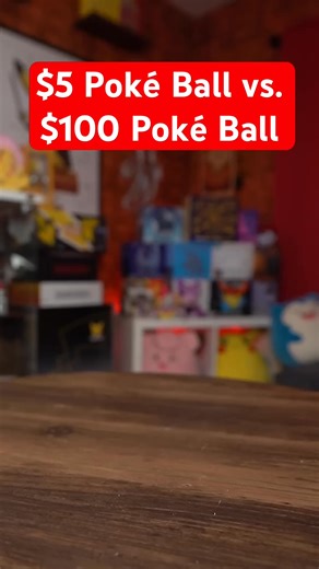 $𝟱 𝗣𝗼𝗸𝗲́𝗯𝗮𝗹𝗹 𝘃𝘀. $𝟭𝟬𝟬 𝗣𝗼𝗸𝗲́𝗯𝗮𝗹𝗹 𝗠𝗔𝗦𝗧𝗘𝗥𝗣𝗜𝗘𝗖𝗘! 🔴✨ Is the upgrade worth it? ​We’re breaking down the ultimate Poké Ball comparison! 🤯 Huge shoutout to @SuperDuperDanni (YT) for this incredible showcase. ​🔹 𝗧𝗵𝗲 $𝟱 𝗖𝗵𝗮𝗹𝗹𝗲𝗻𝗴𝗲𝗿: Classic plastic, lightweight, and comes with a surprise Pokémon inside! Perfect for the playground. 🧸 🔹 𝗧𝗵𝗲 $𝟭𝟬𝟬 𝗛𝗲𝗮𝘃𝘆𝘄𝗲𝗶𝗴𝗵𝘁: Authentic DIE-CAST METAL, motion-sensing light effects, and a premium display case.