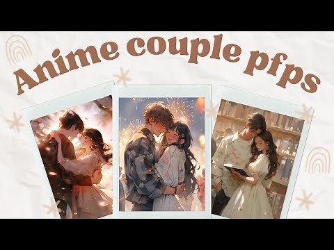 cute anime couple display photo | anime couple pfps🩷