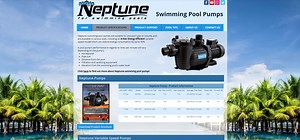 Neptune Swimming Pool Pumps | Product Specifications