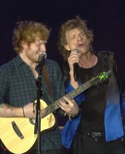 Beast of Burden: Ed Sheeran Joins Rolling Stones Live