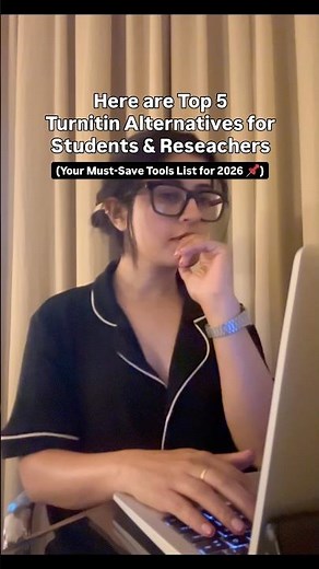 Top 5 Turnitin Alternatives for Students & Researchers! #turnitin #plagiarismchecker #phdlife