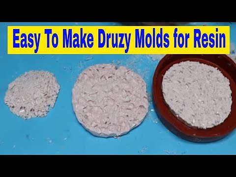How to Make a GEODE RESIN Mold Step by Step - Two Easy Methods