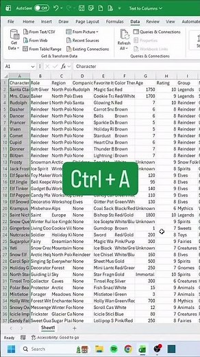 Split CSV Files in Excel in 20 Seconds | Text to Columns Trick #columnformatting