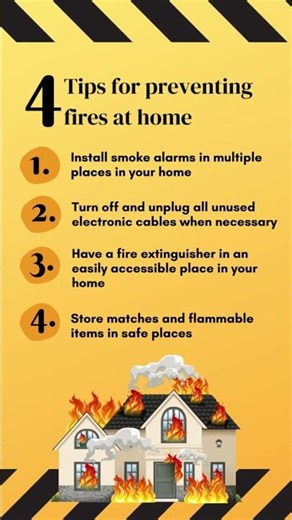 Fire Prevention Tips