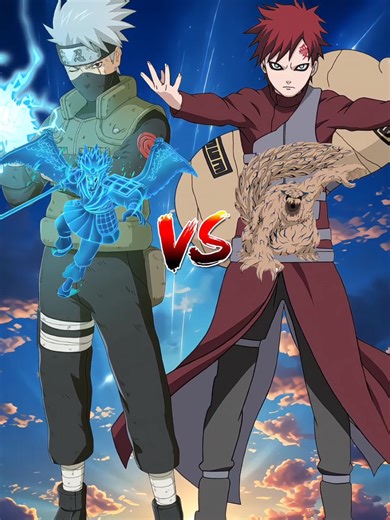 Kakashi vs Gaara #foryou #z6la #fyp #anime #trending | Kakashihatake