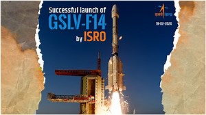 169K views · 8.7K reactions |  GSLV-F14: Another stellar achievement...