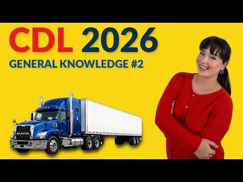 CDL General Knowledge Endorsement Exam 2026 — 60 Test Questions and Answers Explained