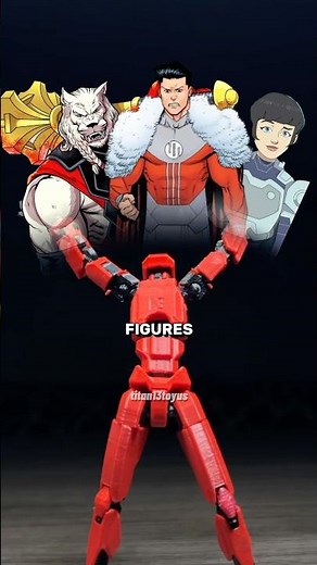 More Invincible…?👀 #actionfigure #dummy13 #titan13 #invincible #omniman #figure #t13 #titan13toy