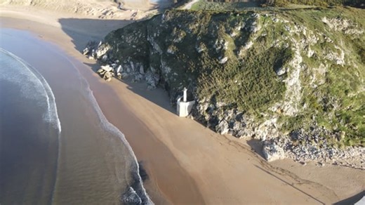 Lighthouse, Beach, Coast. Free Stock Video