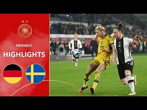 Frohms with a strong performance | Germany vs. Sweden 0-0 | Highlights | Women Friendly
