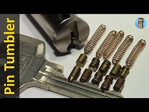 (picking 484) How a pin tumbler lock works (basic lock picking info - fun clip 2)