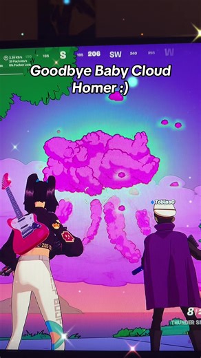 Look at how sweet Homer looks as a baby cloud in the sky. I can’t believe the Simpsons season is nearly over! We predicted it years ago but seeing it finally here is life changing. I wish I could buy the Homer Simpson underwear skin but everyone says it’s not worth it convince me :)