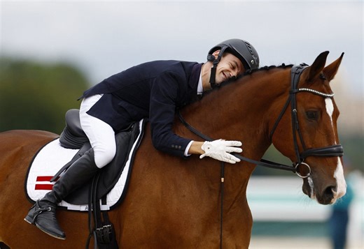 Second Paralympic gold medal of the day for Latvia in dressage