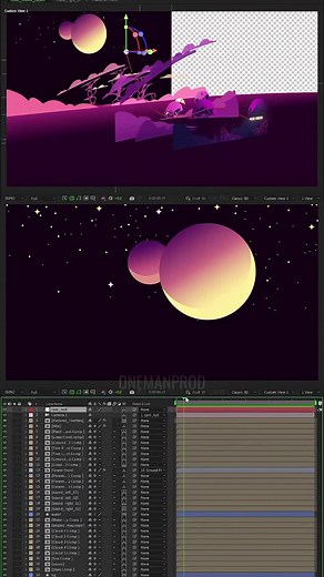 epicuts_media (@epicutsmedia) - Creative After Effects Space Animation Techniques