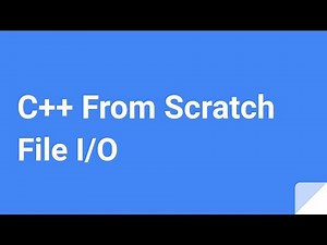 C++ From Scratch: File I/O