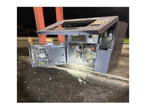 Bandits Make Off With Cash After Wrecking Bank Machine In Manchester: Police