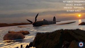 143K views · 1.1K reactions | This is CGI - A Hawker Typhoon crash-landed on the beach. Once badly damaged , it was a notoriously difficult aircraft to bring down safely because of its large front air intake. In deeper waters, it could easily plunge beneath the surface like a submarine, leaving little chance of survival. In this case, the shallow waters have spared the pilot. | SpitfireCGI | Facebook