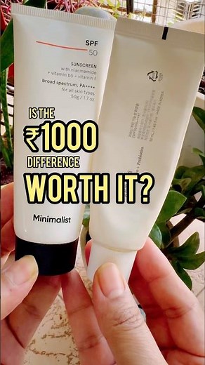 Minimalist Sunscreen & Beauty of Joseon - best sunscreen for oily skin & dry skin review #kbeauty