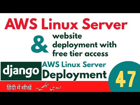 AWS (Amazon Webservices) Linux cloud sever | website deployment with free tier access
