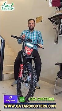 WINDHORSE Y1 (3000W) – Qatar’s Most Powerful Electric Dirt Bike! 🚀🔥