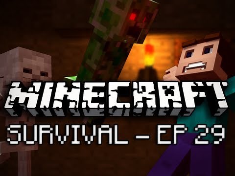 Minecraft: Survival Let's Play Ep. 29 - Mine Sheep