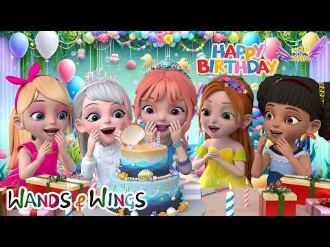 Princess Happy Birthday Song 👑🎂| Happy Birthday Party | Kids Party Song | Princess Magic