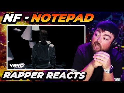 RAPPER REACTS to NF - Notepad (Official Music Video)