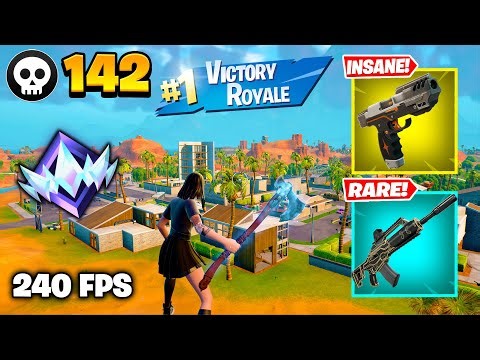 148 Elimination "RANKED RELOAD” Gameplay Wins (Fortnite Chapter 7 Keyboard & Mouse)