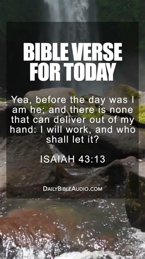 ISAIAH 43:13 | Powerful Morning Bible Verse