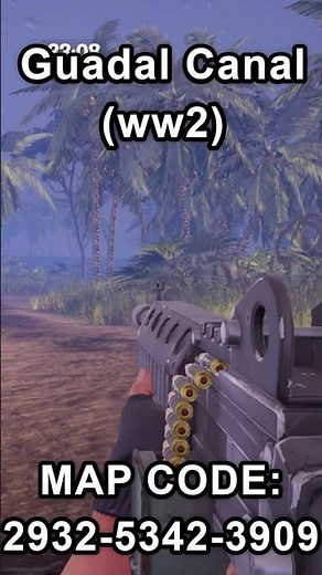 Guadal Canal WW2 in Fortnite 😳 #fortnite #fortnitecreative #uefn #ww2games