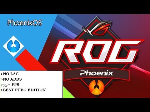 PhoenixOS ROG V3 Update 5 Official Installation Tutorial -Gamer's Choice (Stable 60 FPS, COD Mobile)