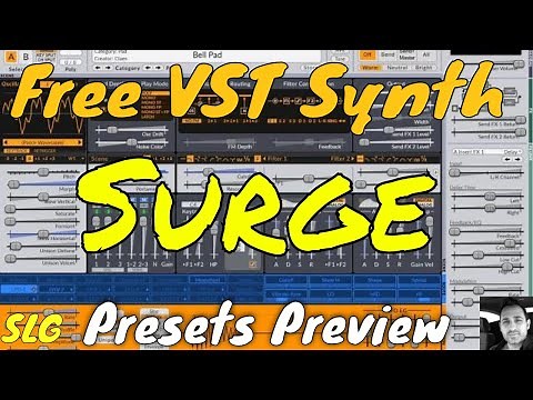 Top Free VST Synth | Surge 1.9 | Presets Preview