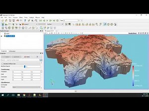 How to plot MODFLOW Head Output in Paraview with Python - Tutorial